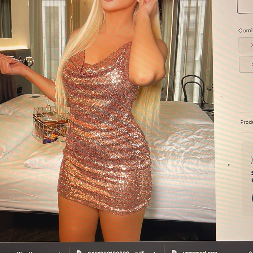 Fashion nova start the show sequin dress